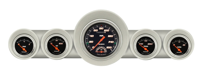 Classic Instruments - Velocity Black Gauge 1959-60 Full-size Chevy - CH59VSB65