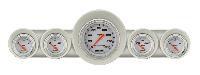 Classic Instruments - Velocity White Gauge 1959-60 Full-size Chevy - CH59VSW54