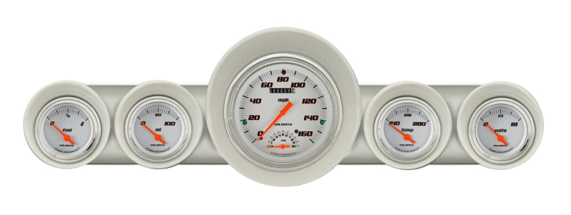 Classic Instruments - Velocity White Gauge 1959-60 Full-size Chevy - CH59VSW65