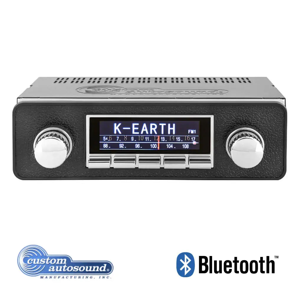 Custom Autosound 1964-1966 Chevy Truck Bluetooth Radio USA850 CAM-CHTK-850 Tuckers Classic Auto Parts