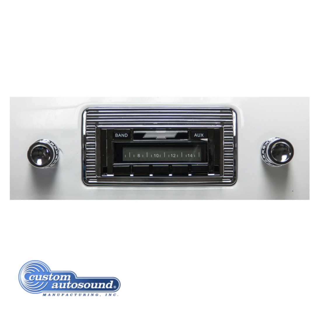 Custom Autosound 1947-1953 Chevy Truck Radio USA230 - CAM-CHTKE-230 Tuckers Classic Auto Parts