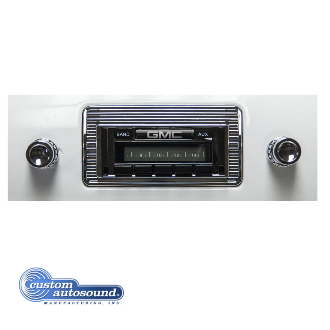 Custom Autosound 1947-1953 GMC Truck Radio USA230 - CAM-GMTKE-230 Tuckers Classic Auto Parts