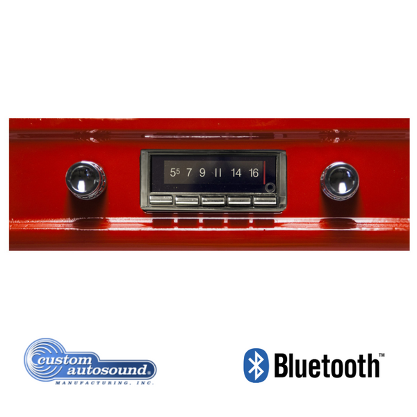 Custom Autosound 1960-1963 Chevy Truck Radio USA740 CAM-CHTKLM-740