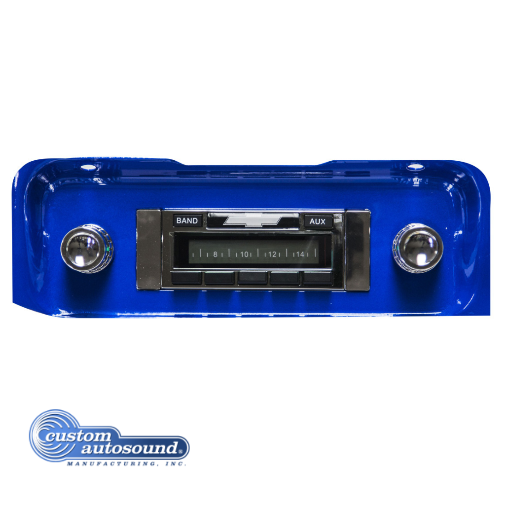 Custom Autosound 1964-1966 Chevy Truck Radio USA630 CAM-CHTK-630 Tuckers Classic Auto Parts