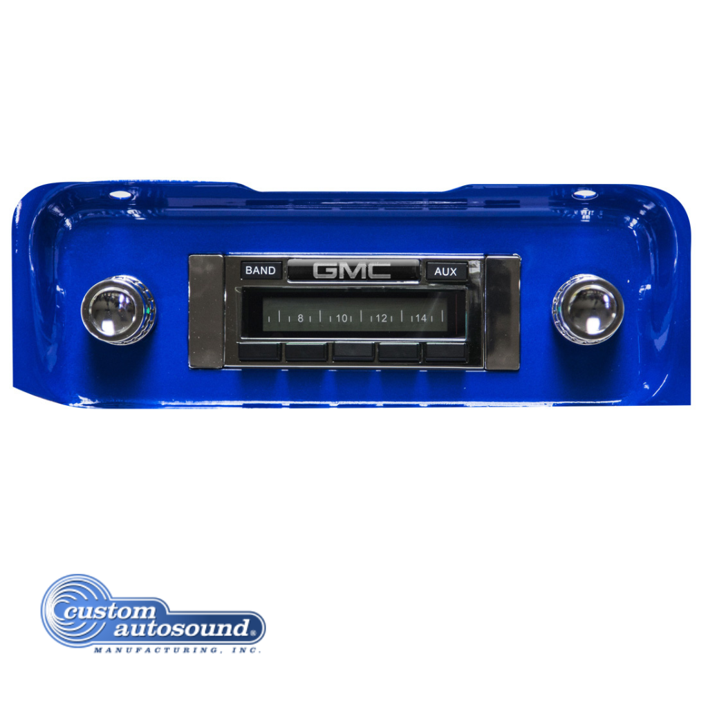 Custom Autosound 1964-1966 GMC Truck Radio USA630 CAM-GMTK-630 Tuckers Classic Auto Parts
