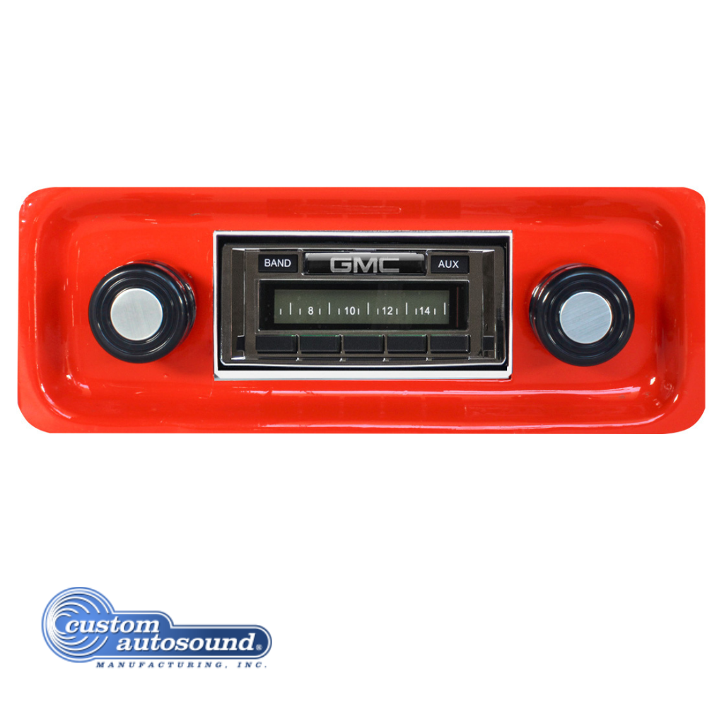 Custom Autosound 1967-1972 GMC Truck Radio USA230 CAM-GMTKL-230 Tuckers Classic Auto Parts
