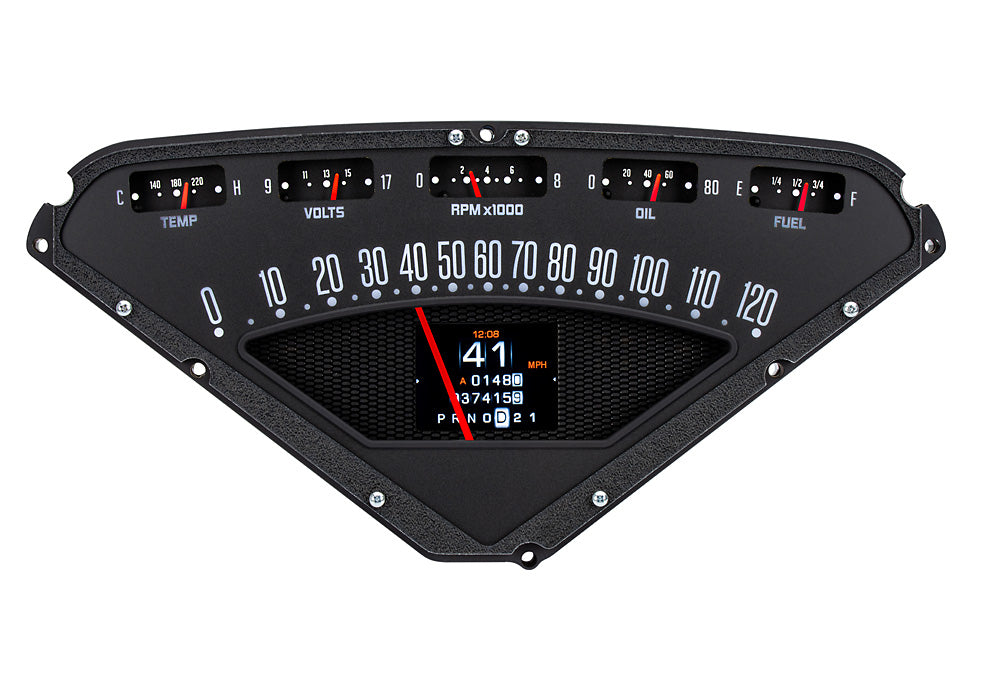 Dakota Digital 1955-1959 Chevrolet Truck RTX Instrument Gauge Cluster RTX-55C-PU-X