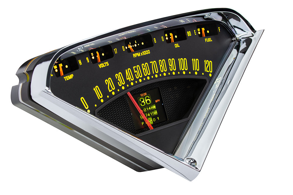 Dakota Digital 1955-1959 Chevrolet Truck RTX Instrument Gauge Cluster RTX-55C-PU-X