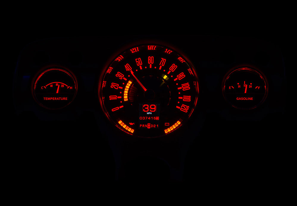 Dakota Digital 1957 Chevrolet Car RTX Instrument Gauge Cluster RTX-57C-X