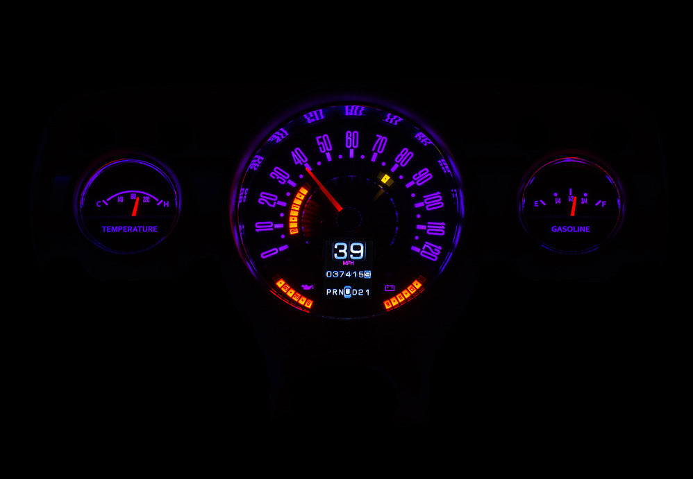 Dakota Digital 1957 Chevrolet Car RTX Instrument Gauge Cluster RTX-57C-X