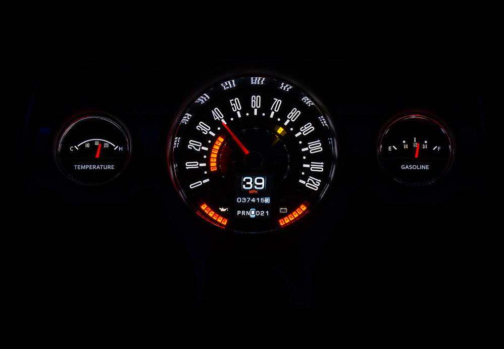 Dakota Digital 1957 Chevrolet Car RTX Instrument Gauge Cluster RTX-57C-X
