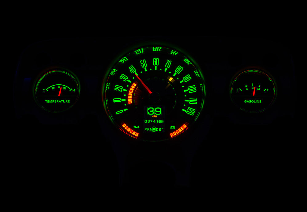 Dakota Digital 1957 Chevrolet Car RTX Instrument Gauge Cluster RTX-57C-X