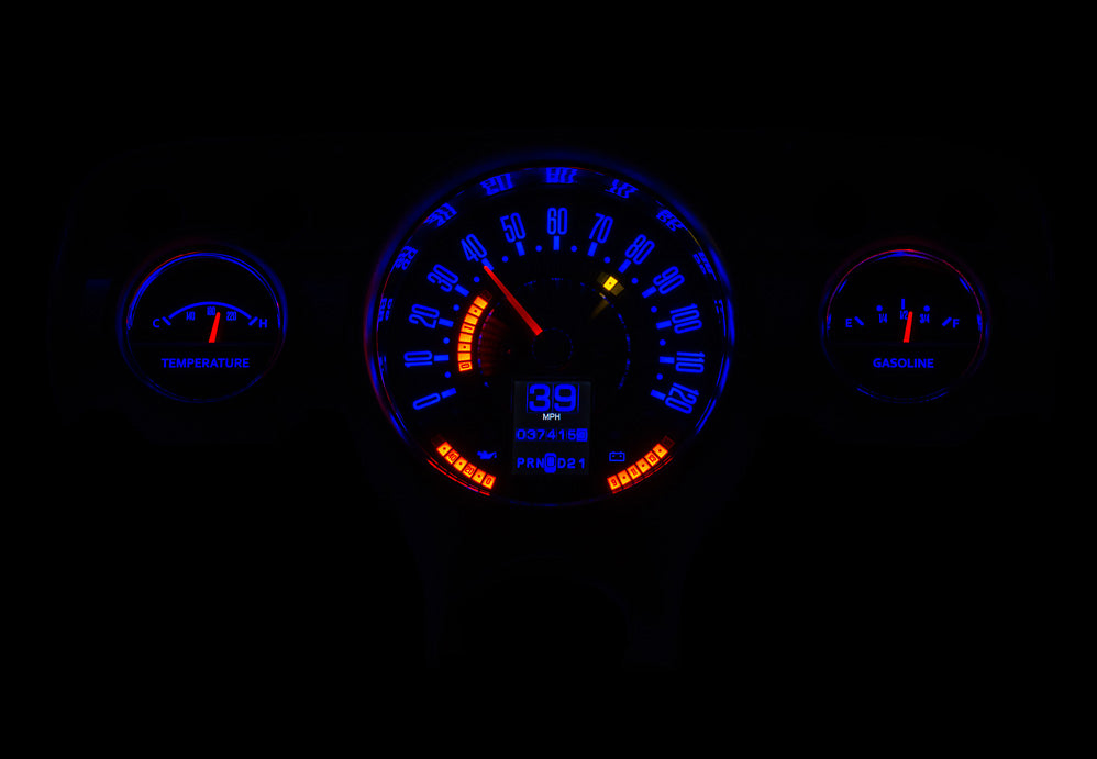 Dakota Digital 1957 Chevrolet Car RTX Instrument Gauge Cluster RTX-57C-X