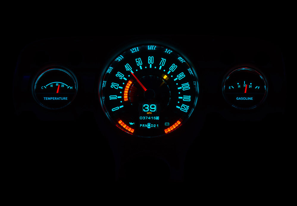 Dakota Digital 1957 Chevrolet Car RTX Instrument Gauge Cluster RTX-57C-X