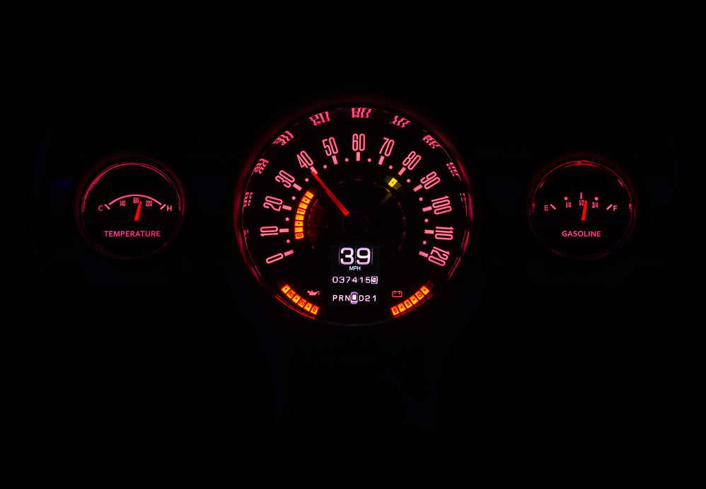 Dakota Digital 1957 Chevrolet Car RTX Instrument Gauge Cluster RTX-57C-X