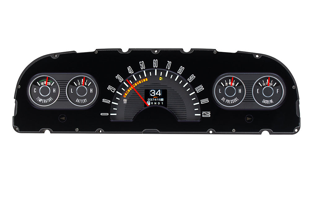Dakota Digital 1960-1963 Chevrolet Truck RTX Instrument Gauge Cluster RTX-60C-PU-X