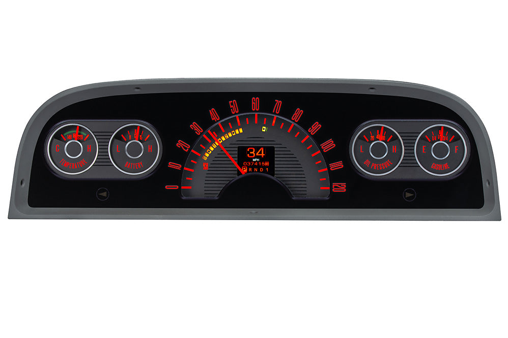 Dakota Digital 1960-1963 Chevrolet Truck RTX Instrument Gauge Cluster RTX-60C-PU-X