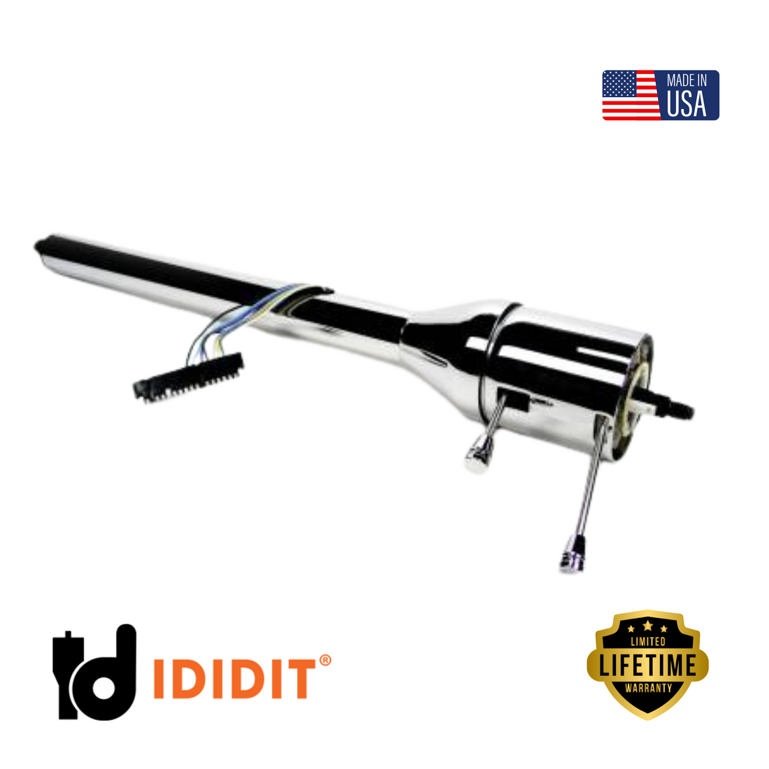 IDIDIT-1947-54 Chevy Truck Tilt Floor Shift-Chrome-1120651020