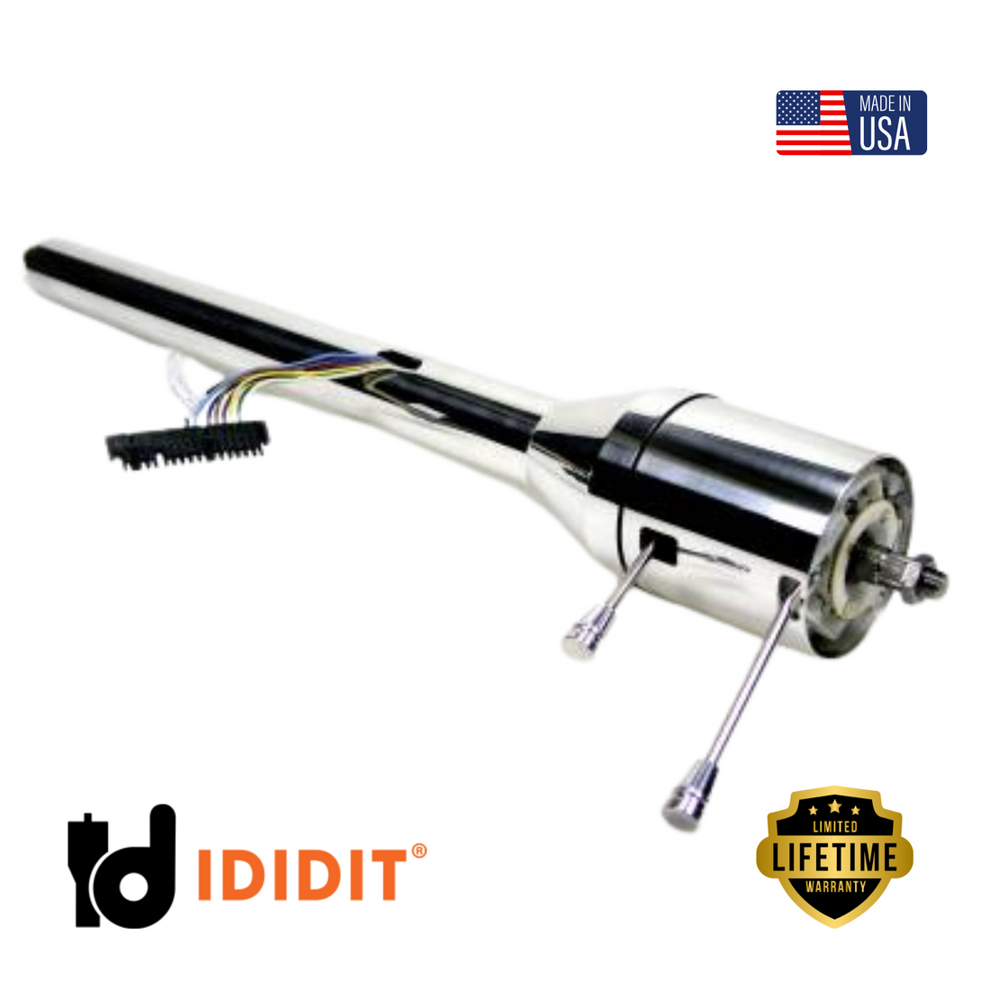 IDIDIT-1947-54 Chevy Truck Tilt Floor Shift-Polished-1070651040