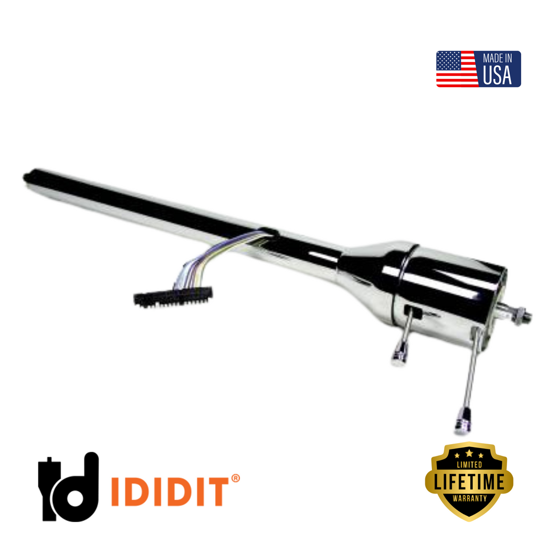 IDIDIT-1960-1966 Column Tilt Floor-Shift Automatic With Tilt-Chrome-1120650020
