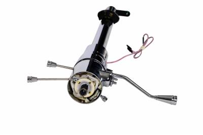 IDIDIT-1973-78 Chevy Truck / 1971-76 Impala Caprice Tilt Column Shift with Ignition-Chrome-1540760020