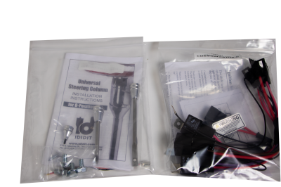 IDIDIT-1973-78 Chevy Truck / 1971-76 Impala Caprice Tilt Floor Shift with Ignition-Paintable Steel-1520760010
