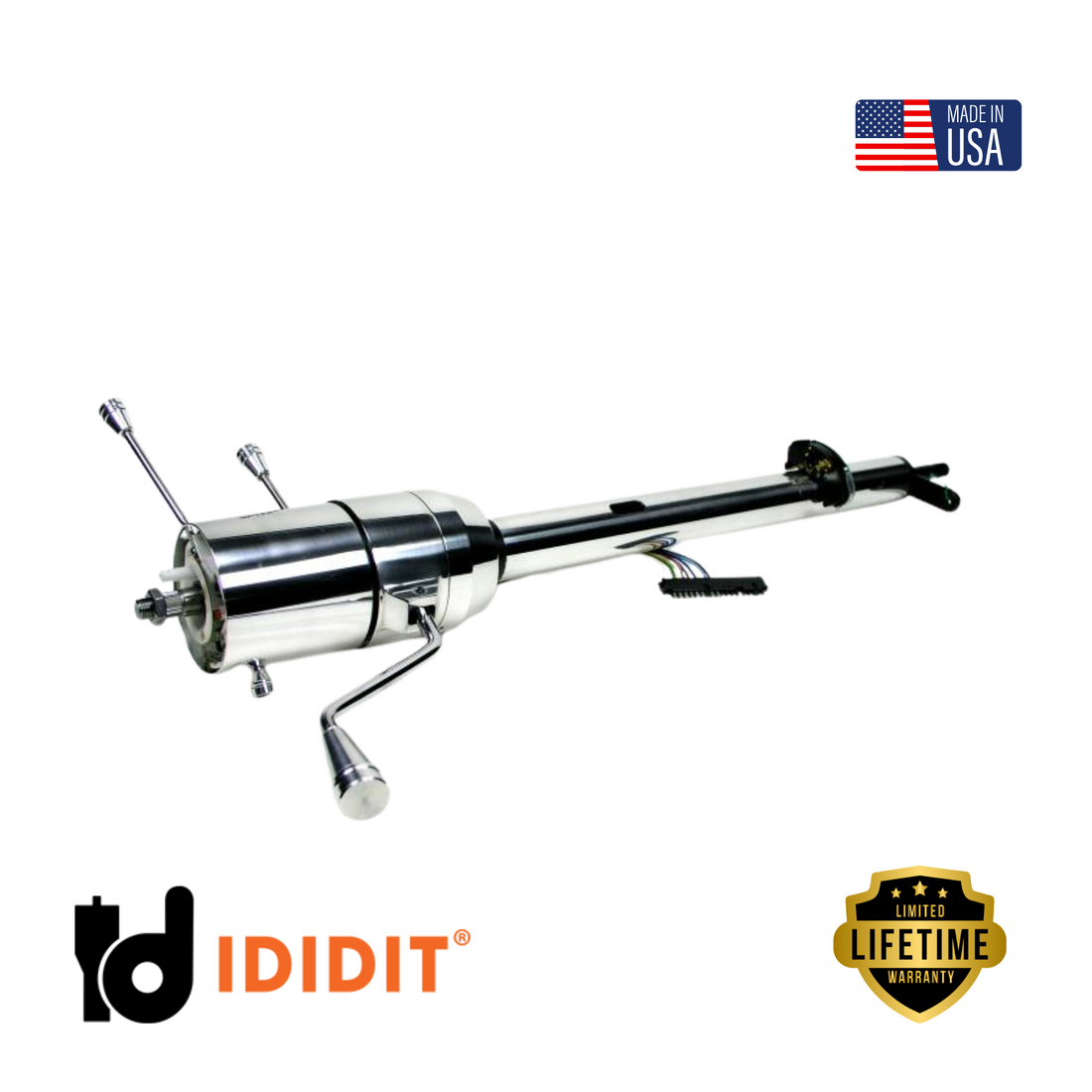 IDIDT-1967-72 Chevy Truck Tilt Column Shift-Polished-1150657040