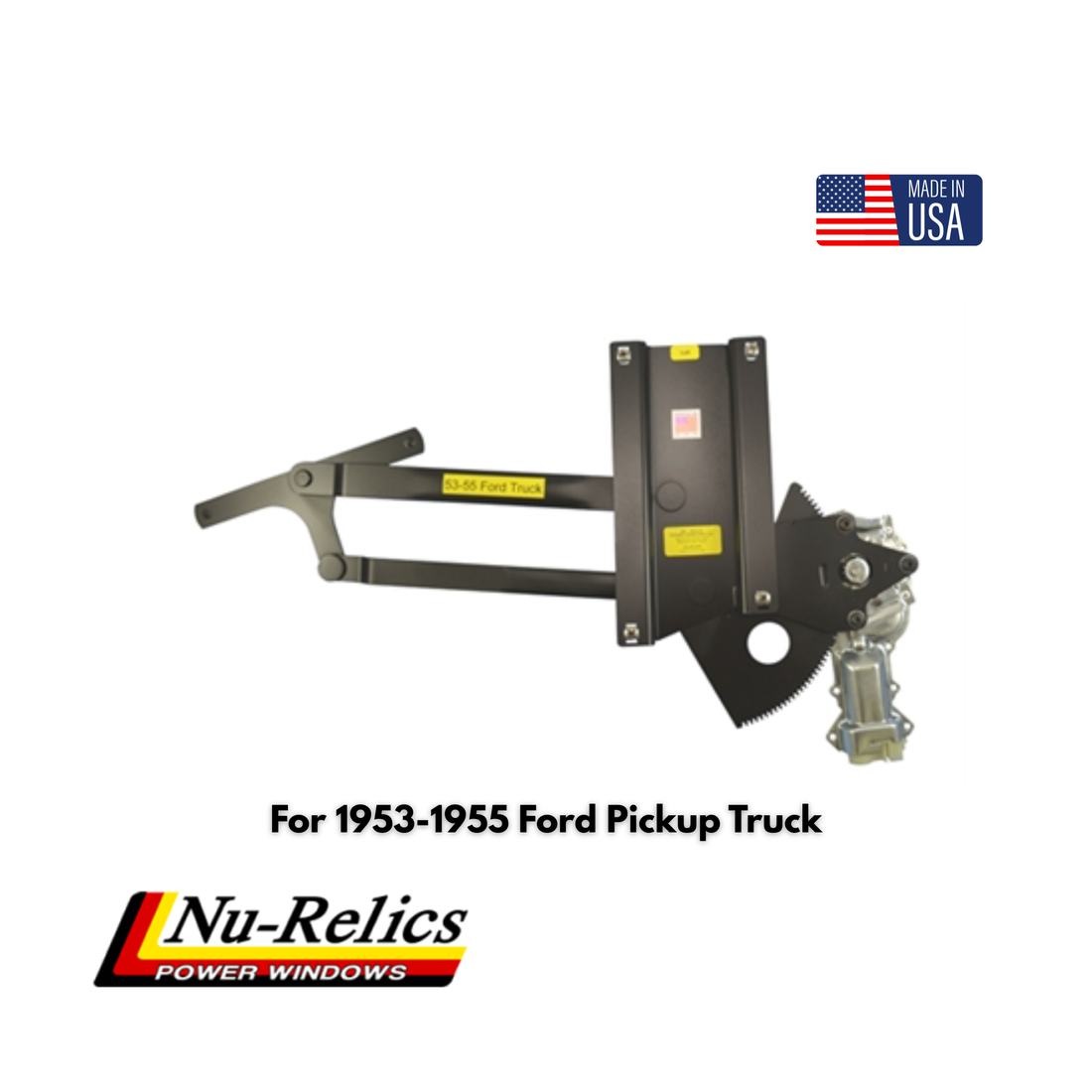 Nu-Relics 1953-1955 Power Window Conversion Kit - Ford Truck - 75380-2