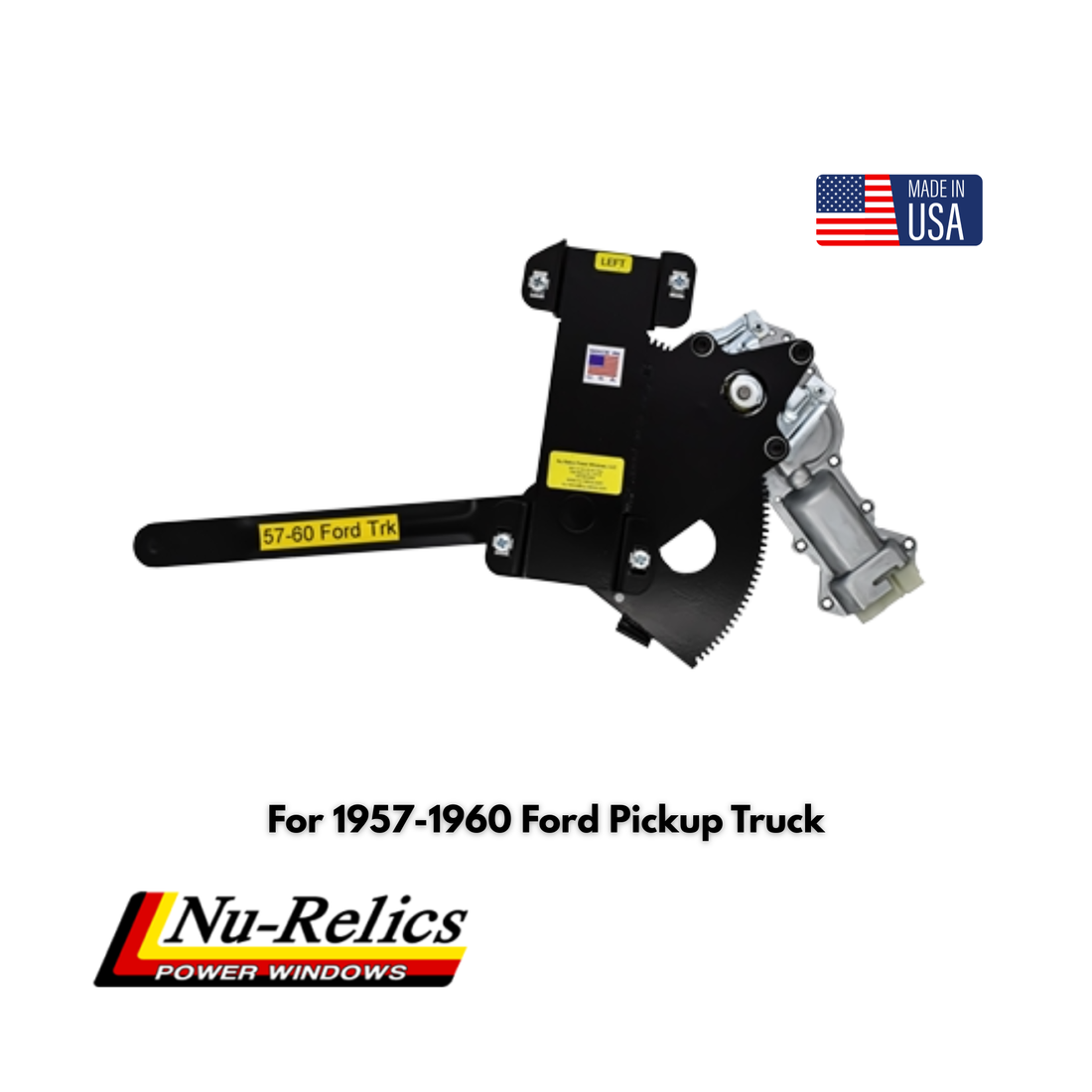 Nu-Relics 1957-1960 Power Window Conversion Kit - Ford Truck - 75780-2