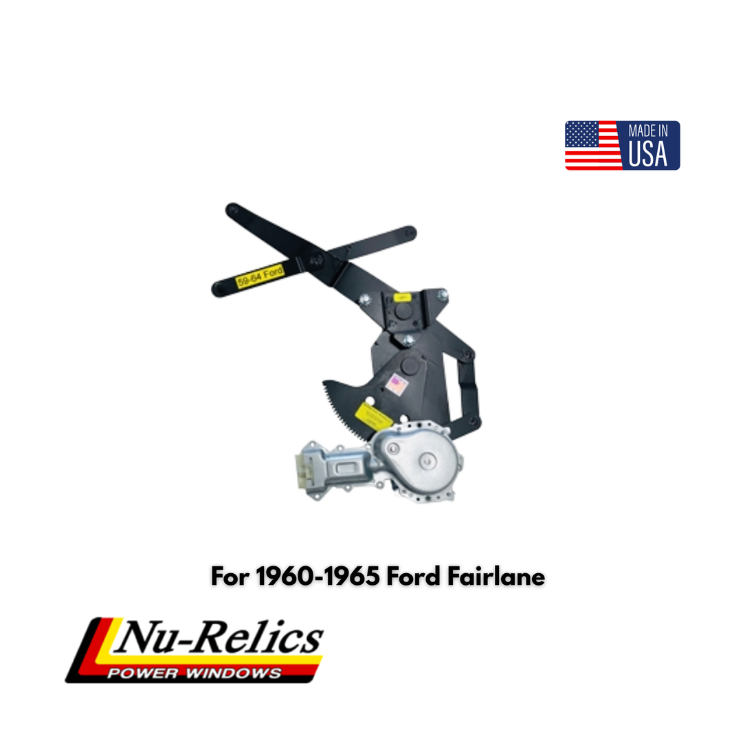 Nu-Relics 1960-1965 Power Window Conversion Kit - Ford Fairlane - 76020-2