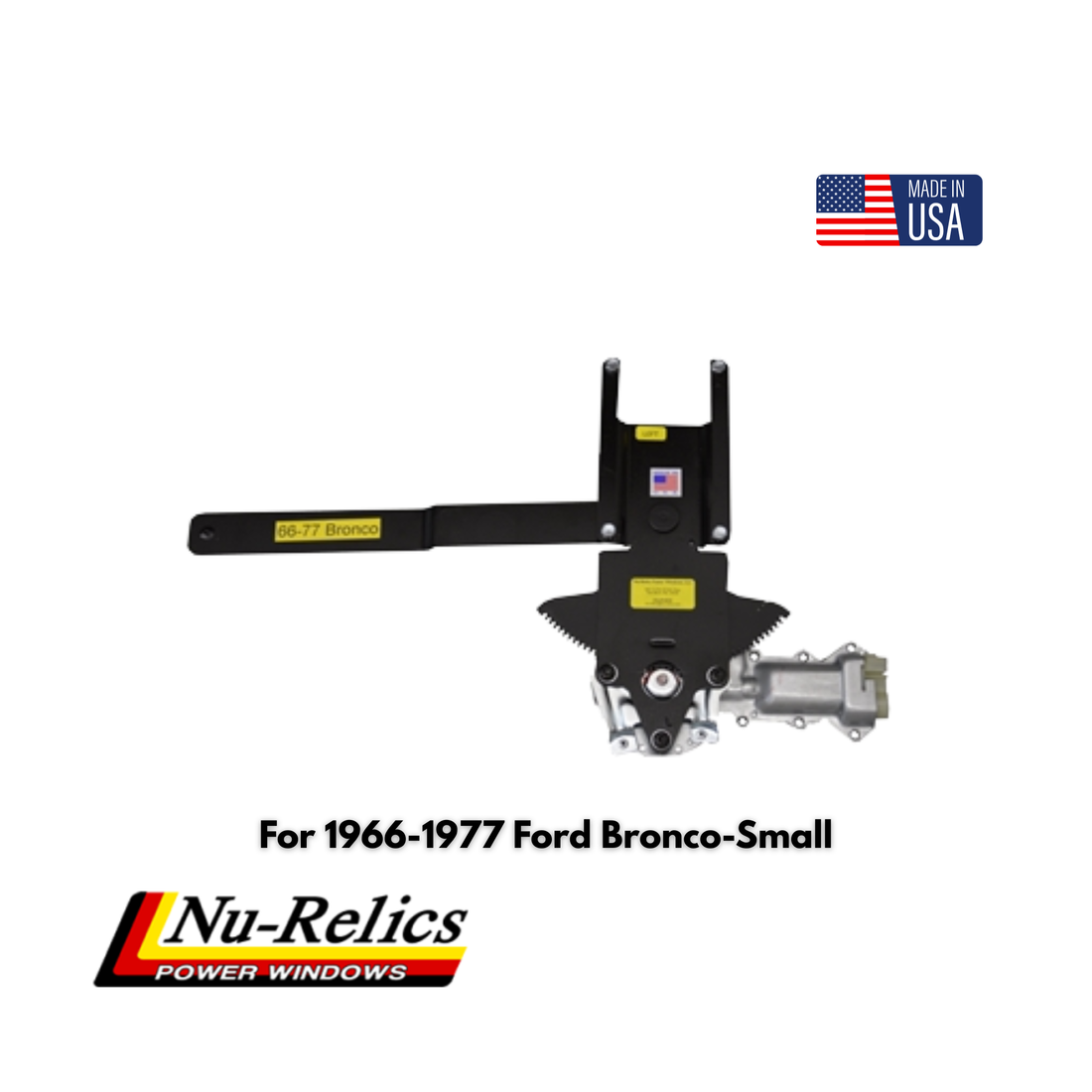 Nu-Relics 1966-1977 Power Window Conversion Kit - Ford Bronco - Small - 76697-2
