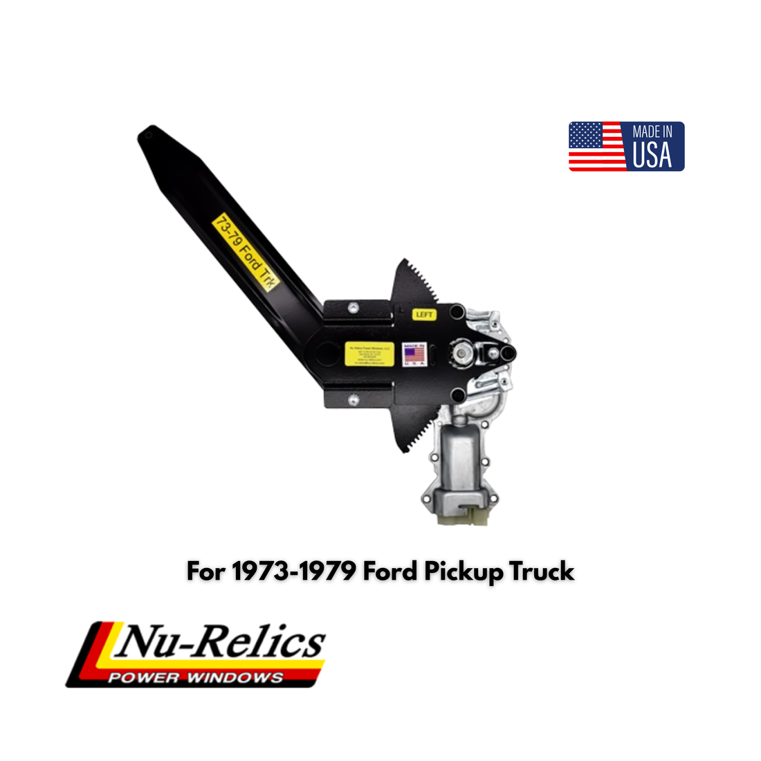 Nu-Relics 1973-1979 Power Window Conversion Kit - Ford Truck - 77380-2