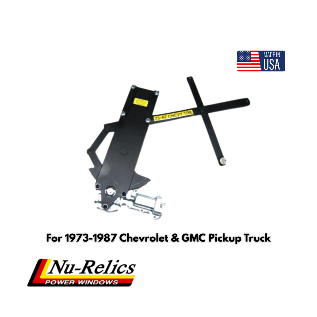 Nu-Relics 1973-1987 Power Window Kit (for trucks With Vent Windows)-GM Truck-17380-2