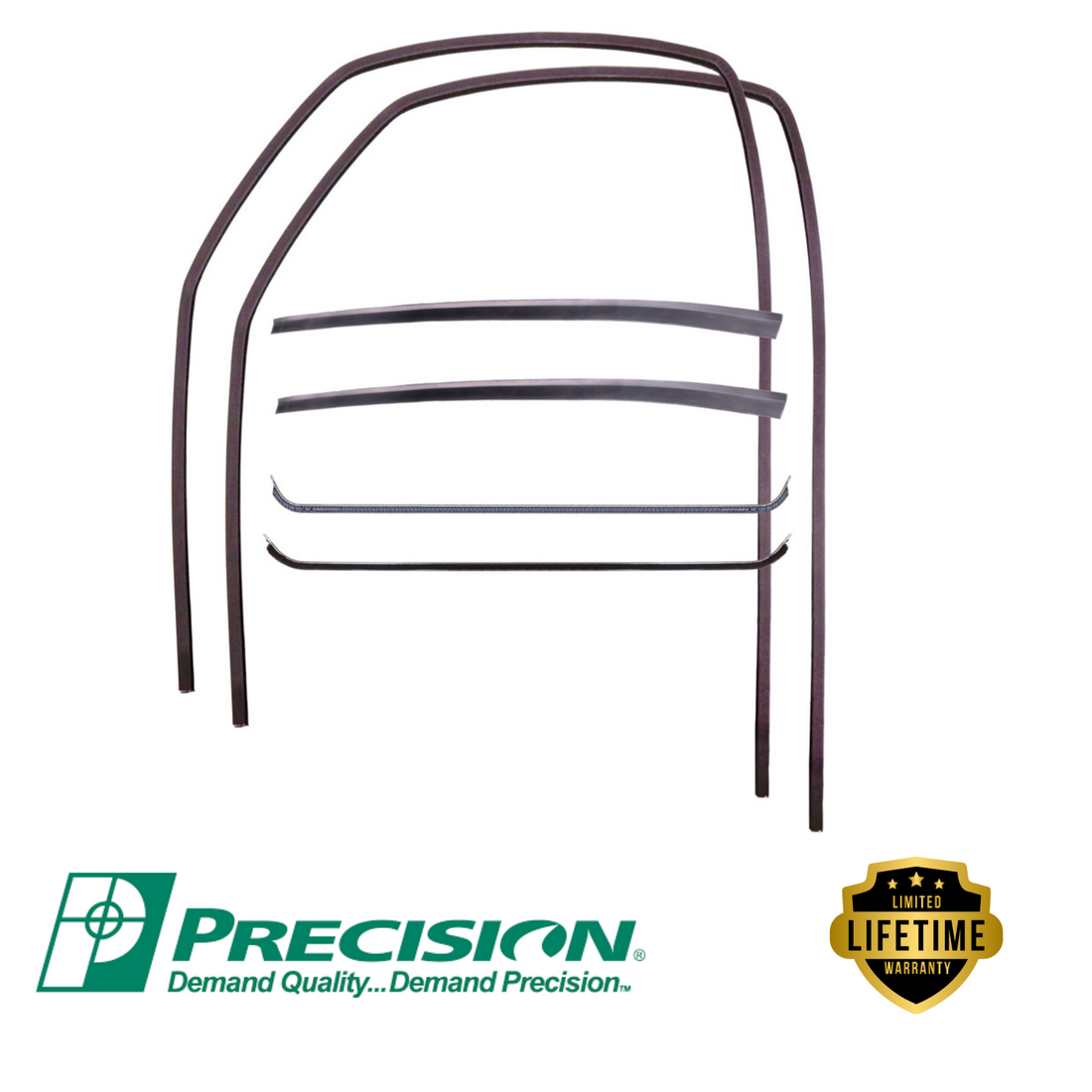 Precision-1947-1950 Door Felt Kit-GM Truck-WFK 1111 47 A