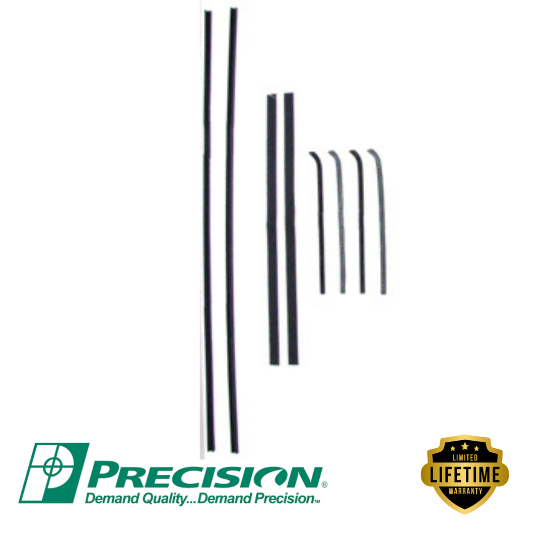 Precision-1955-1959 Door Felt kit-GM Truck-WFK 1111 55 A