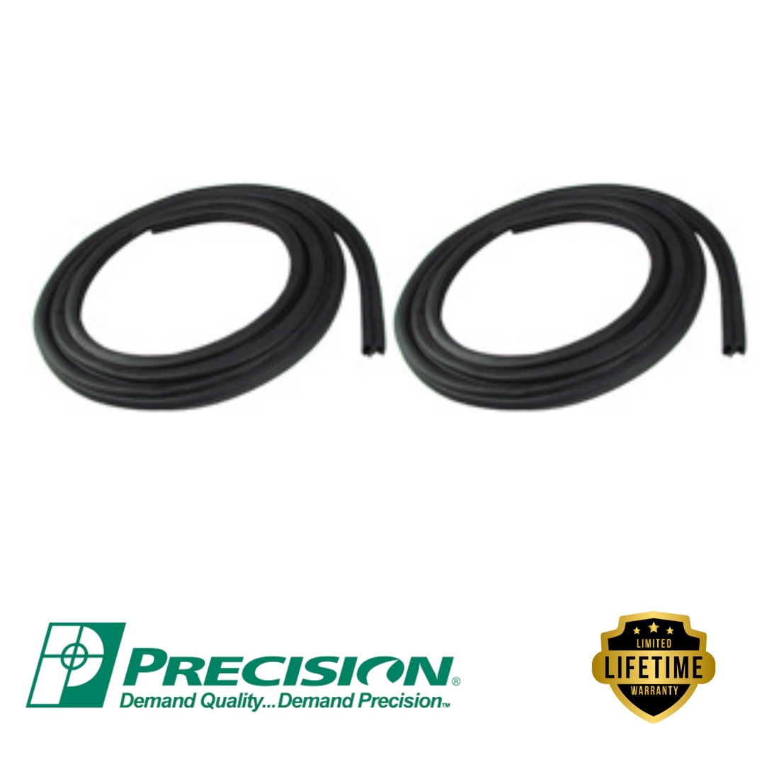 Precision-1960-1966 Chevrolet & GMC Truck Push On Door Seals, Pair-DWP 1113 60