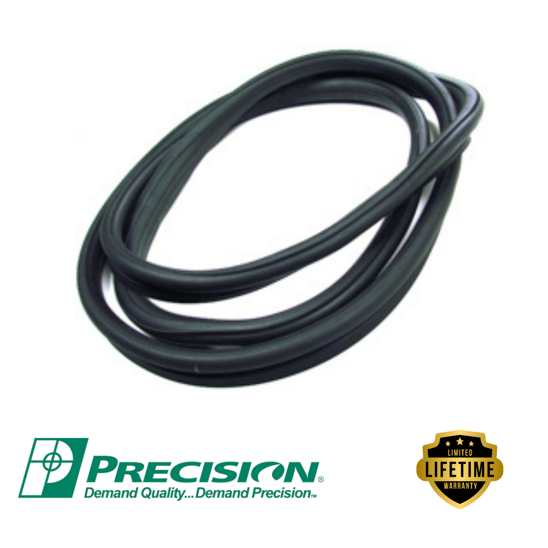 Precision-1964-1966 Windshield Weatherstrip (Deluxe)-WCR 653 GM