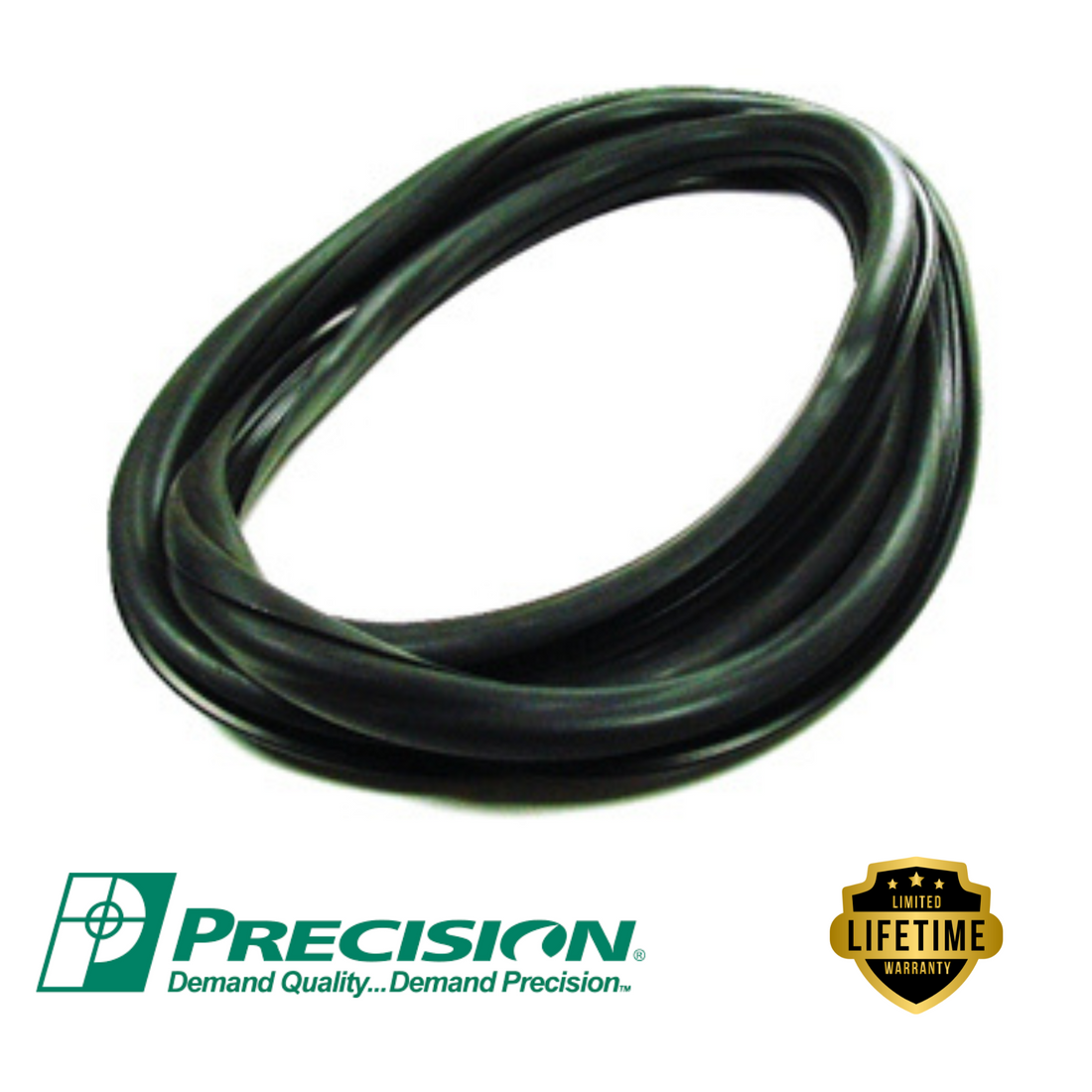 Precision-1964-1966 Windshield Weatherstrip (Standard)-WBL 653