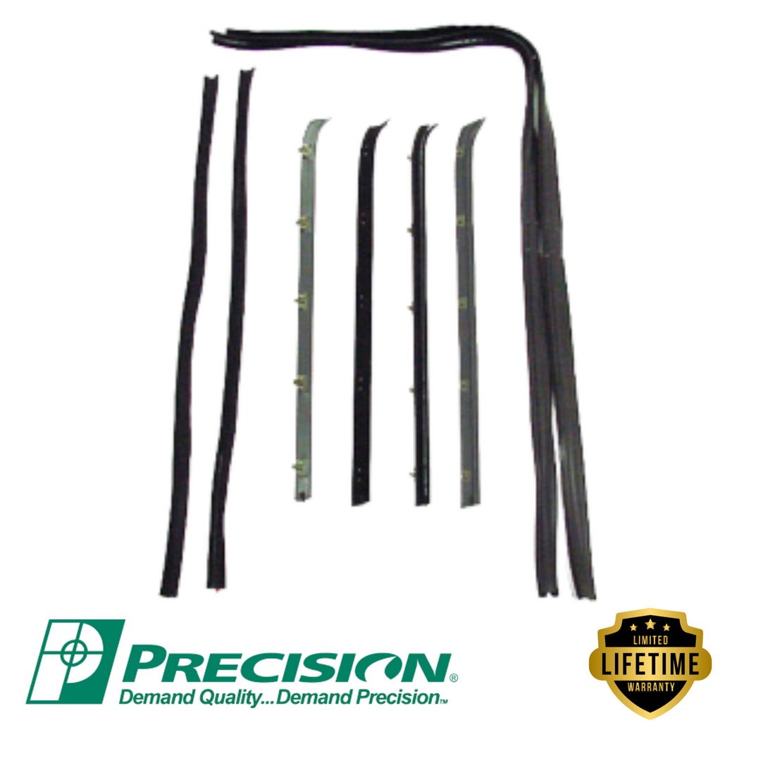 Precision-1973-1980 Door Glass Felt KIt-GM Truck-WFK 1111 73 A