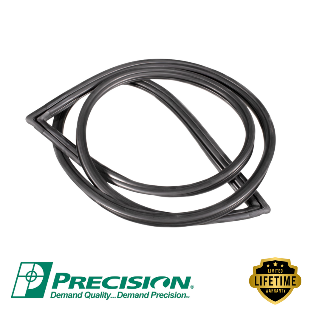 Precision-1973-1987 Rear Glass Weatherstrip deluxe-WCR 1135