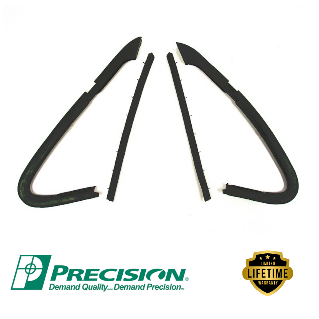 Precision-1981-1985 Chevrolet & GMC Truck Vent Window Seals (2 pc Design)-VWK 1110 81 A