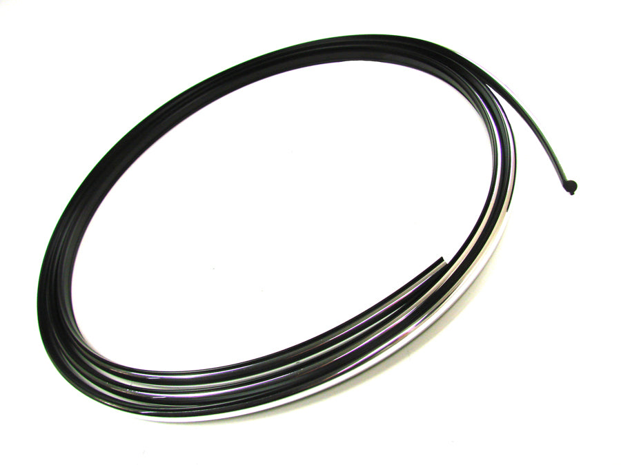 Precision - Universal EPDM rubber with chrome lock strip insert, 50 Feet - 77 500