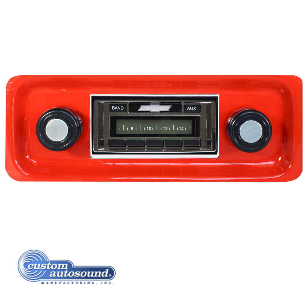 Custom Autosound 1967-1972 Chevy Truck Radio USA230 CAM-CHTKL-230 Tuckers Classic Auto Parts