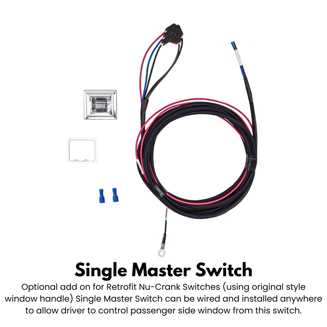 1973-1987 Power Window Kit (for trucks With Vent Windows)-GM Truck Nu Relics