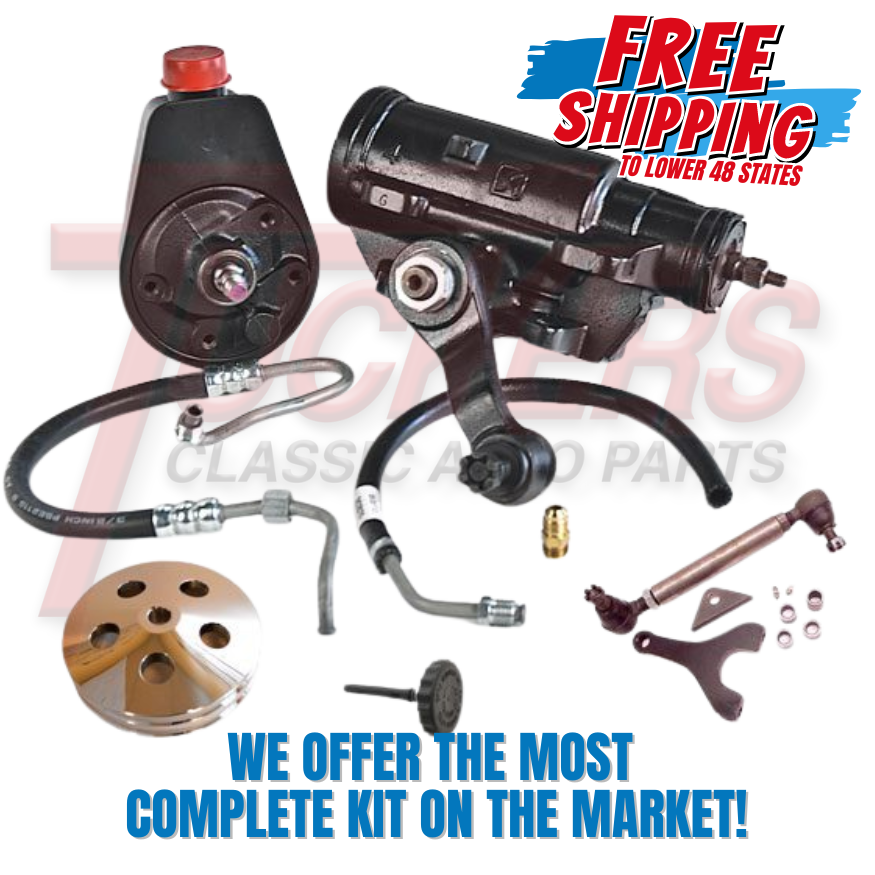 1947-1955 Chevy 3100 Truck Power Steering Conversion Kit 1948 1949 1950 1951 1952 1953 1954