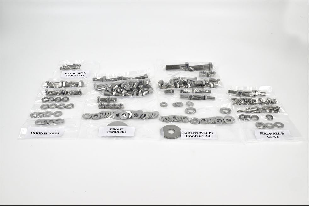 1947-1953 Front Sheet Metal Bolt Kit - Chevy/GMC Truck Tuckers Classic Auto Parts
