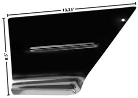 1947-1955 Left Inner Cowl Kick Panel - Chevy/GMC Truck
