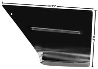 1947-1955 Right Inner Cowl Kick Panel - Chevy/GMC Truck