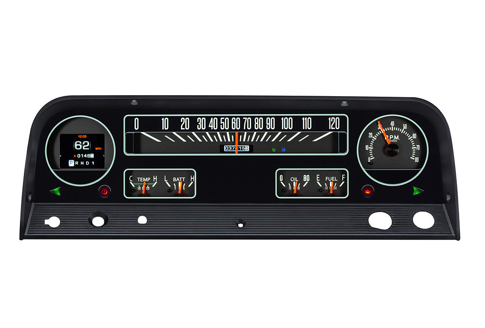 1964-1966 C10 Chevy Truck RTX Dakota Digital Electronic Gauge RTX-64C-PU-X