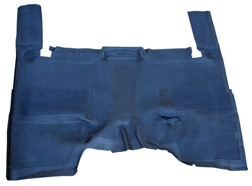 1967-1972 Low Tunnel Rubber Floor Mat - Chevrolet & GMC Pickup Truck